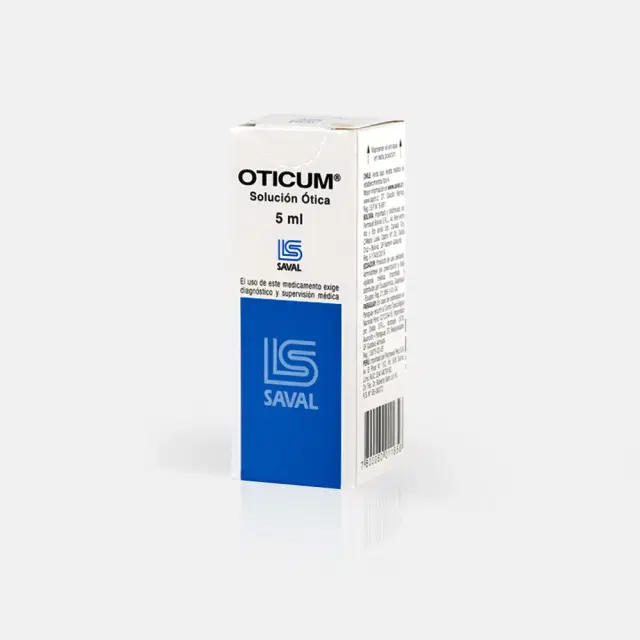 Oticum 50000ui/17,5mg/100mg 5ml Sol.Ot.
