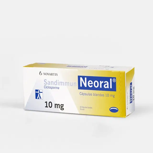 Sandimmun Neoral 10mg 60 Cap.