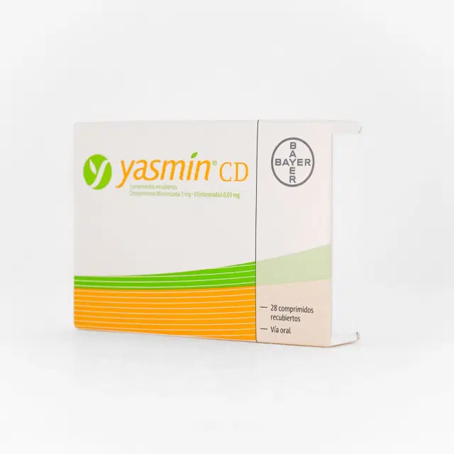 Yasmin CD 3mg/0,03mg 28 Comp.Rec.