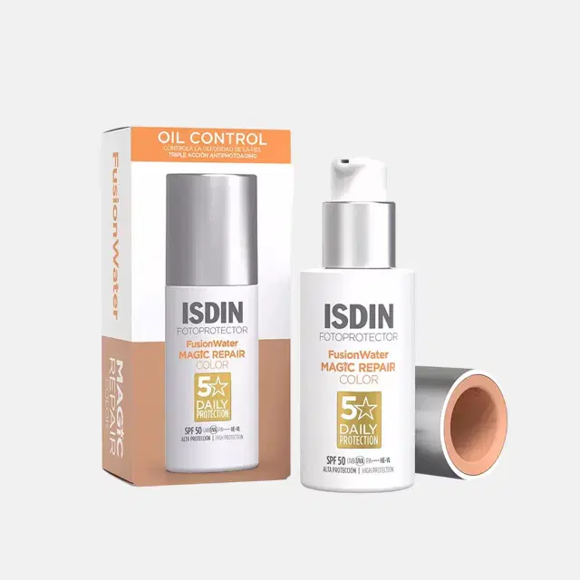 Isdin Bloqueador Age Repair Fusion Water Color Triple Acción F50 50ml