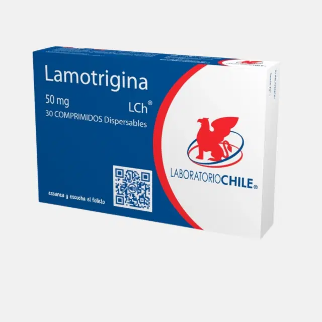 Lamotrigina 50mg 30 Comp.Bd.