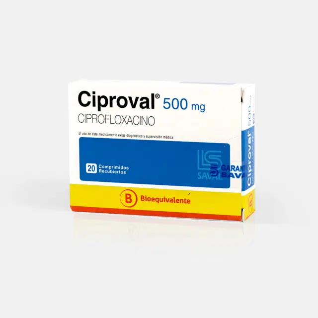 Ciproval 500mg 20 Comp.