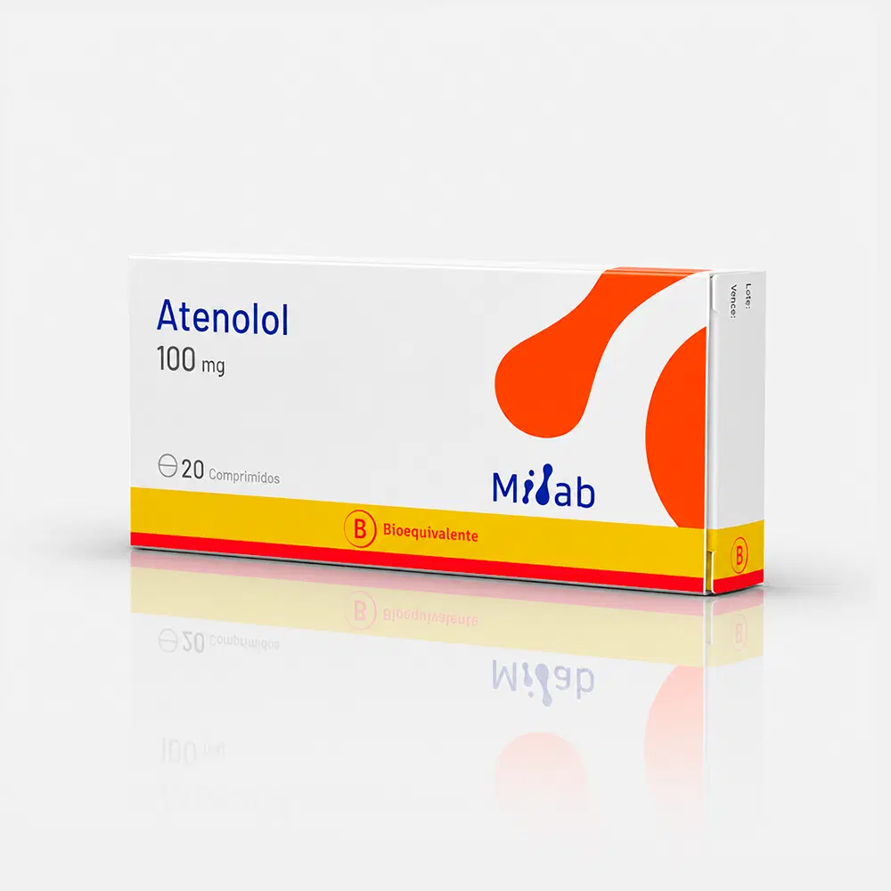 Atenolol 100mg 20 Cap. – vista 1