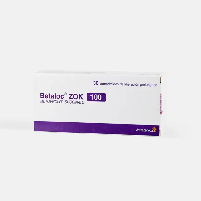 BETALOC ZOK 100 mg 30 Com. LP