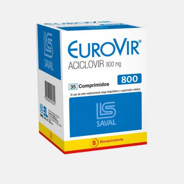 Eurovir 800mg 35 Comp.