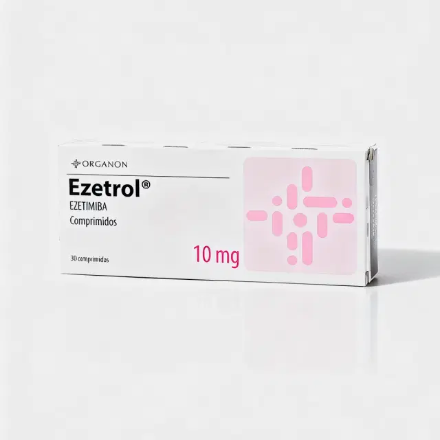 Ezetrol Ezetimiba 10 mg 30 comprimidos