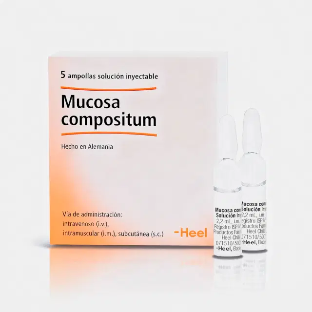 Mucosa Compositum 5 Ampollas de Solución Inyectable
