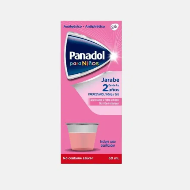 Panadol Niños 160mg/5ml 60ml Jbe.