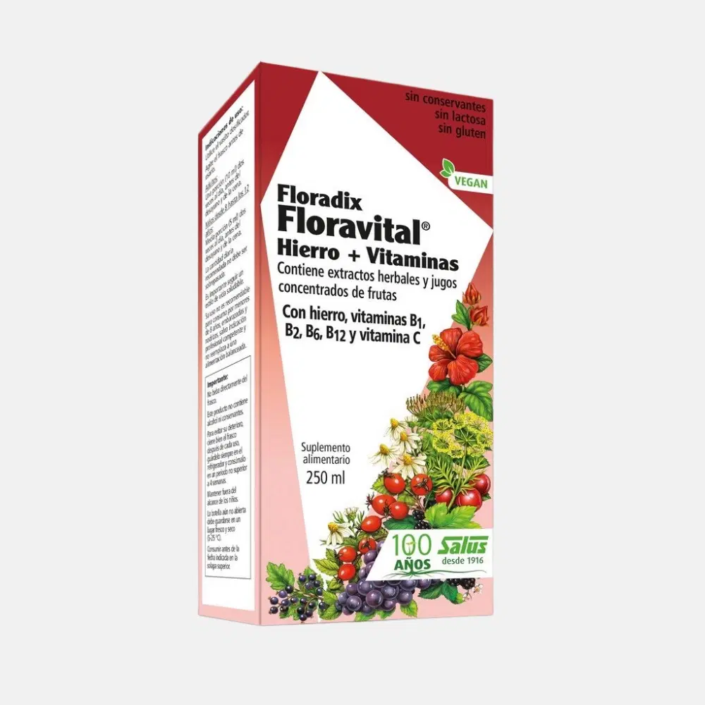 Floradix Floravital Hierro + Vitaminas 250ml