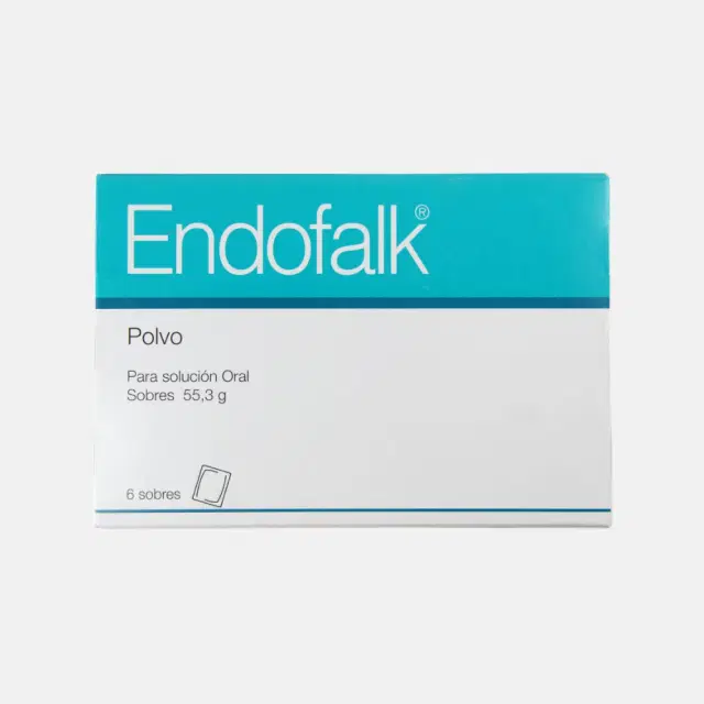Endofalk 0,185g/1,4g/0,715g 6 Sobres
