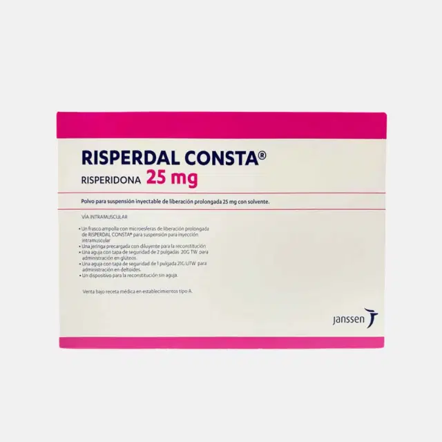 Risperdal Consta Lp 25mg 1 Fa.