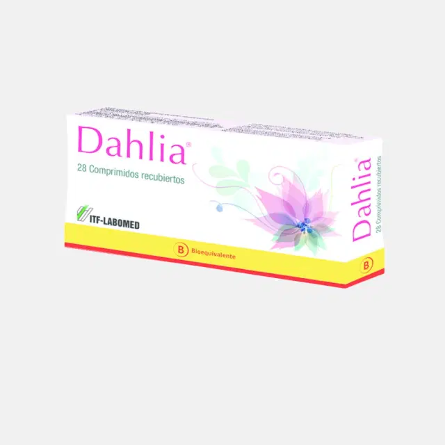 Dahlia Etinilestradiol / Drosperidona 0,03/3 mg 28 comprimidos recubiertos