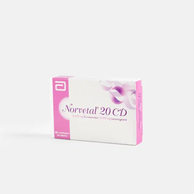 Norvetal 20 CD 0,020mg/0,100mg 28 Comp.Rec.