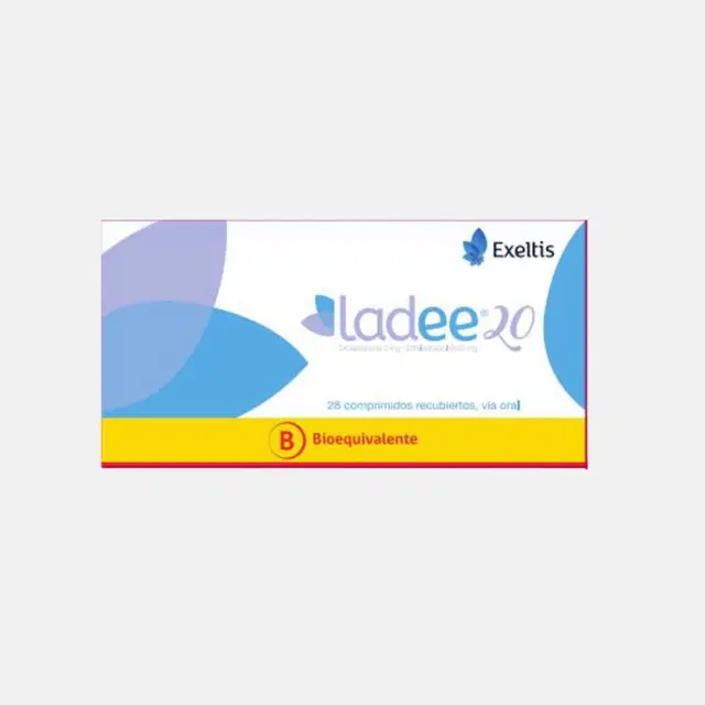 Ladee 20 3mg/0,02mg 28 Comp.Rec.