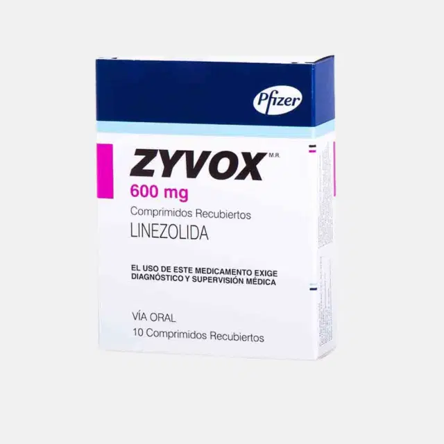 Zyvox 600mg 10 Comp.Rec.