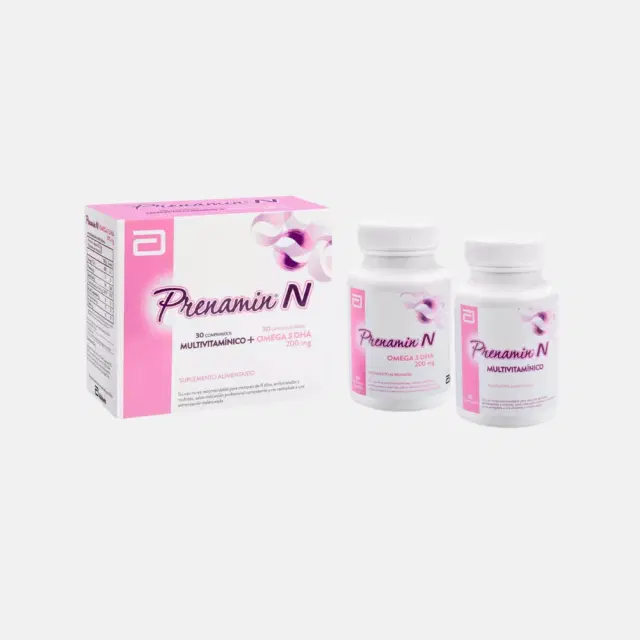 Prenamin Natal Multivitamínico Omega 3 60 Cap.