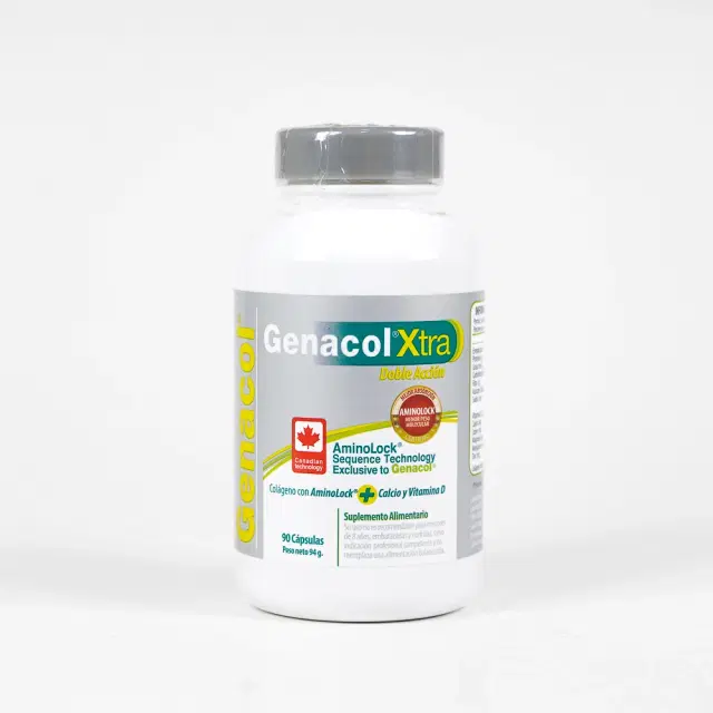Genacol Xtra Colágeno con AminoLock, Calcio y vitamina D 90 cápsulas