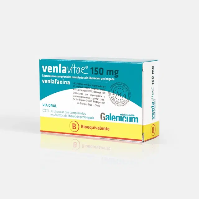 Venlavitae 150mg 30 Cap.
