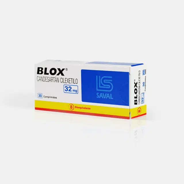 Blox Candesartan 32 mg 30 comprimidos
