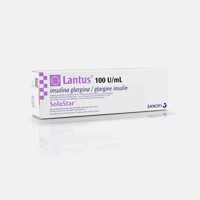 Lantus SoloStar (Insulina Glargina humana 100 UI/ml) Cartucho