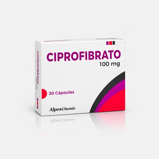Ciprofibrato 100mg 30 Cap.