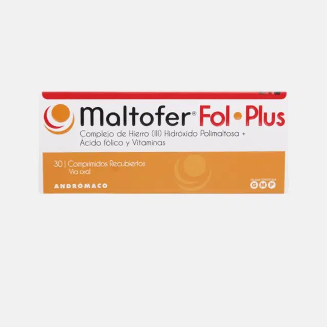 Maltofer Fol Plus 357mg/1mg/0,01mg 30 Comp.Rec.