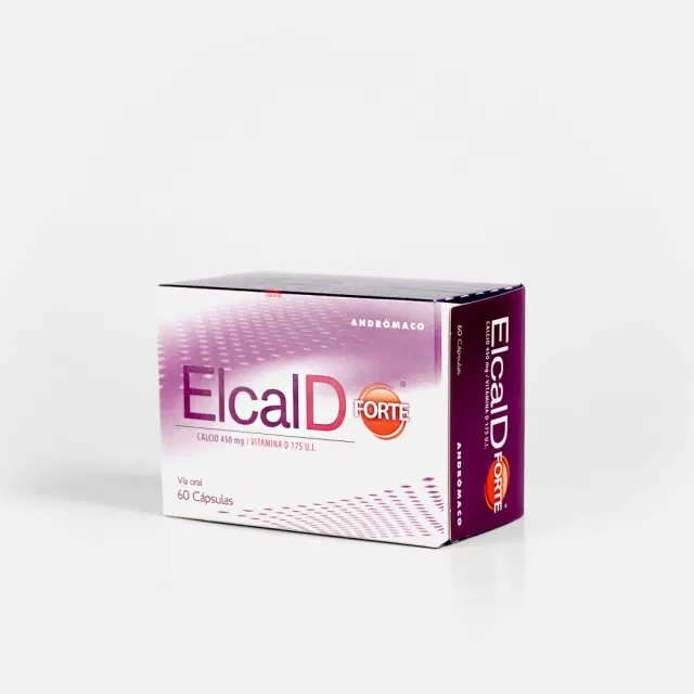 Elcal D Forte 450mg/175ui 60 Cap.