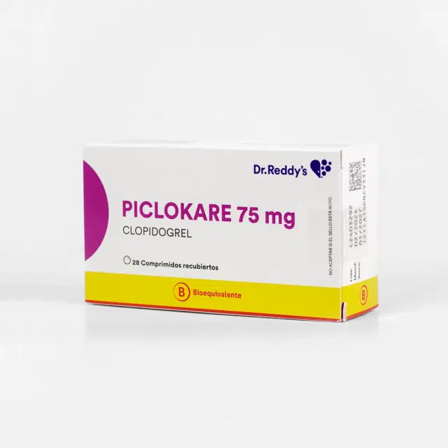 Piclokare 75mg 28 Comp.Rec.