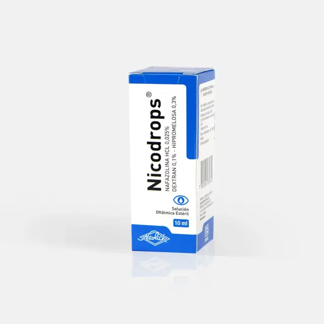 Nicodrops 0,025g/0,100g/0,300g 10ml Sol.Oft.