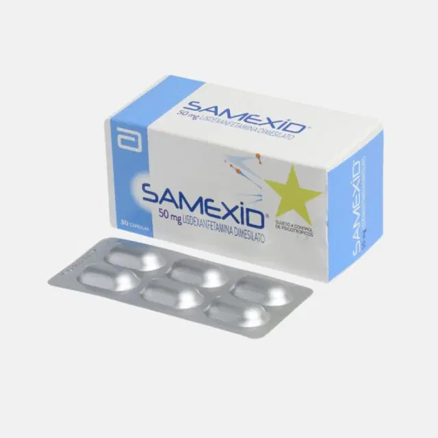Samexid 50mg 30 Cap.
