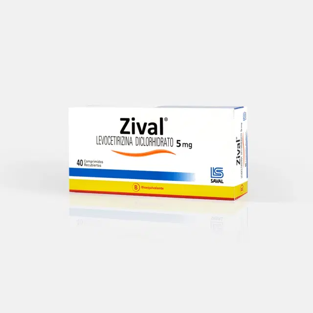 Zival 5mg 40 Comp.Rec.