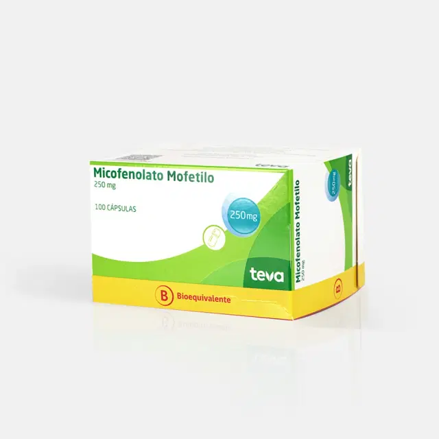 Micofenolato 250mg 100 Cap.