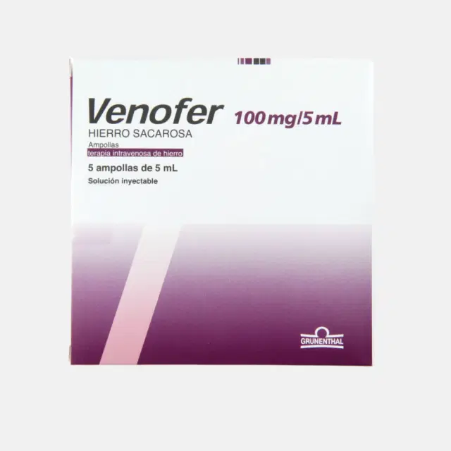Venofer 100mg 5 Amp.