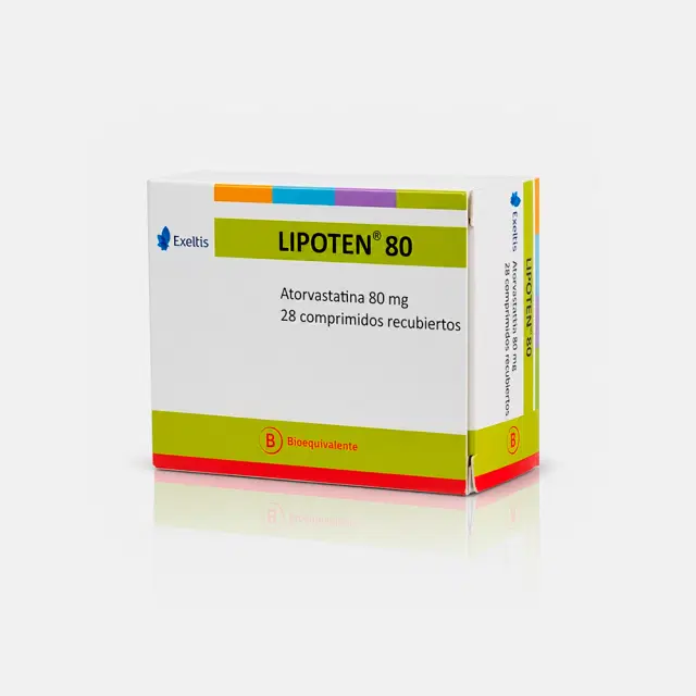 Lipoten 80mg 28 Comp.
