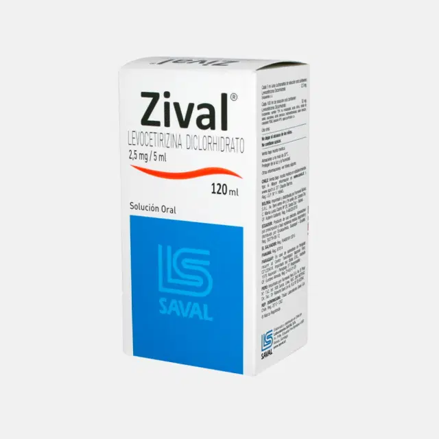 Zival 2,5mg/5ml 120ml Jbe.