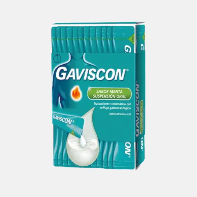 Gaviscon Sachet 500mg/267mg/160mg 12 Sol. Oral