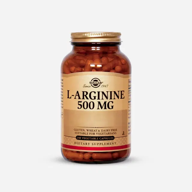 Solgar L-Arginina 500 mg 250 Cap. Veganas