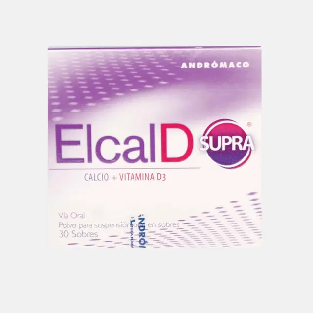 Elcal D Supra 1250mg/8mg 30 Sobres