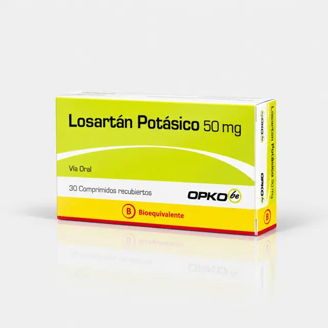 Losartán 50mg 30 Comp.Rec.